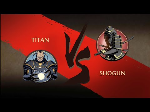 Titan Vs Shogun ve Korumaları! | Shadow Fight 2