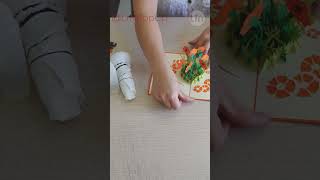 Kreatives Basteln: Anleitung für eine 3D Pop-Up Blumenkarte mit LINPopUp und Mohn