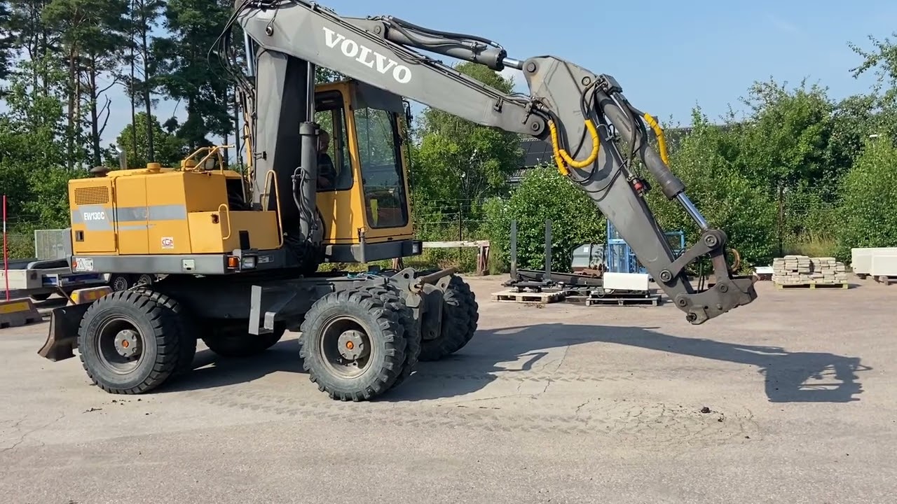 Hjulgrävare Volvo EW 130