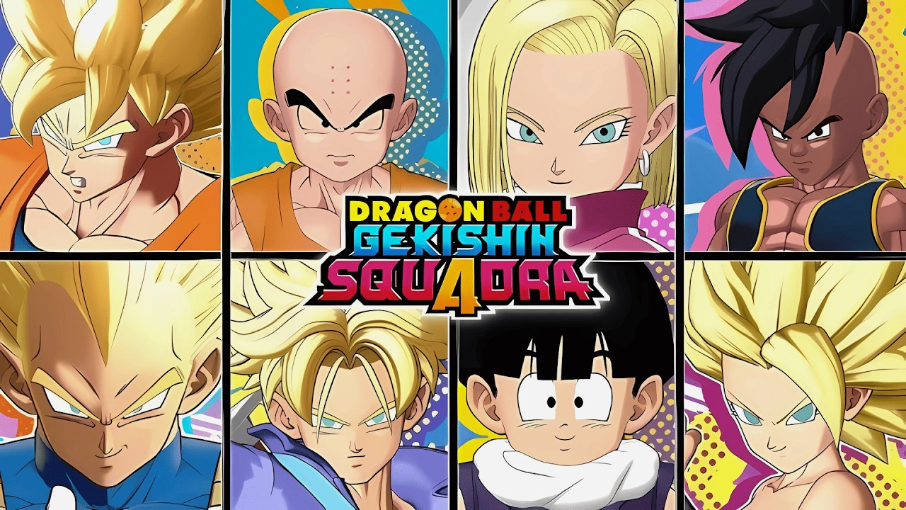 Eu Joguei Com TODOS OS PERSONAGENS do NOVO JOGO de Dragon Ball Para Celular! - Gekishin Squadra