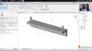 How to create a Parametric Rectangular Duct Hanger Family in Revit