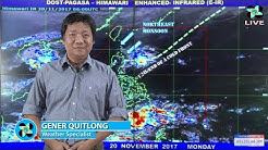 Public Weather Forecast Issued at 4:00 PM November 20, 2017