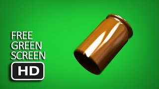 Free Green Screen - Shotgun Bullet Shell Real Speed