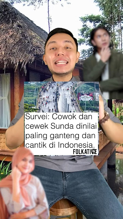 Cowok dan cewek Sunda PALING CAKEP?! Kamu setuju ga? #shorts