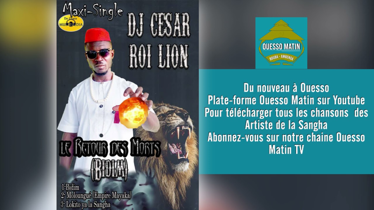Dj césar Bidim Bokoko de la Sangha