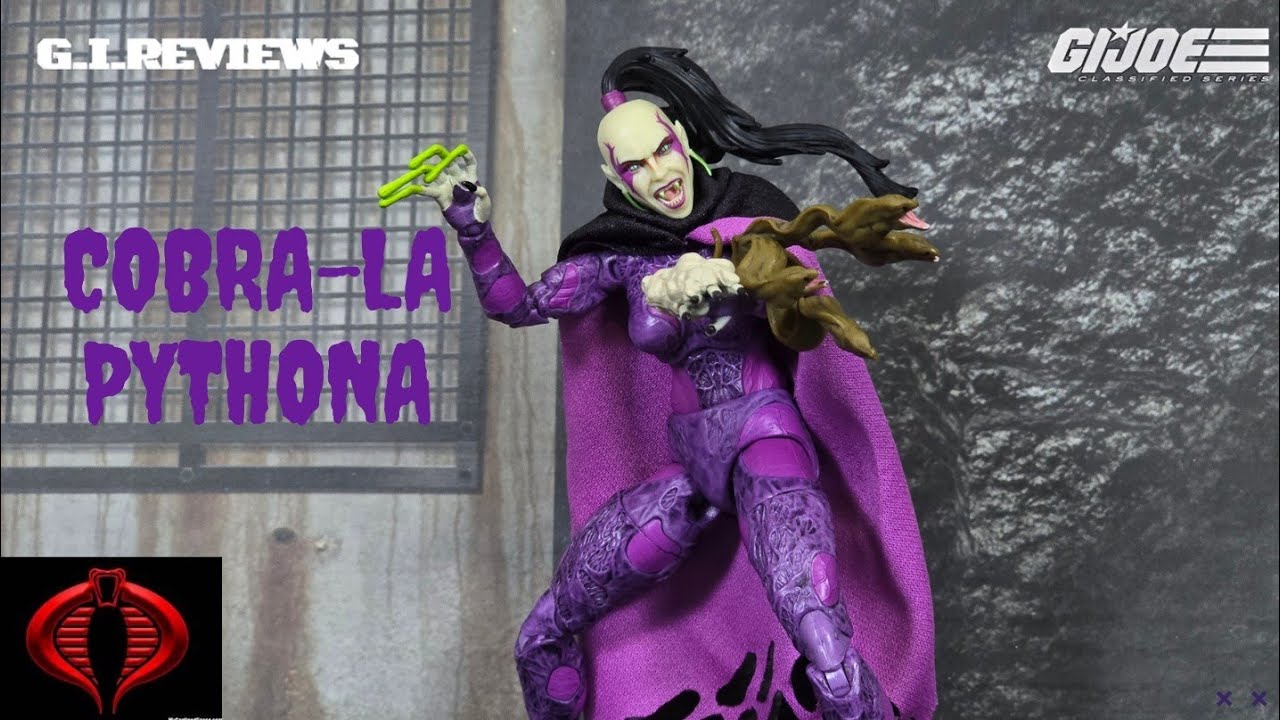 GI Joe Classified Series Cobra La Pythona 172 NYCC/Pulse Exclusive