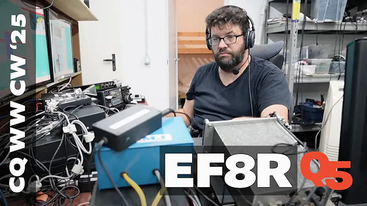 Dan N6MJ Operating at EF8R Canary