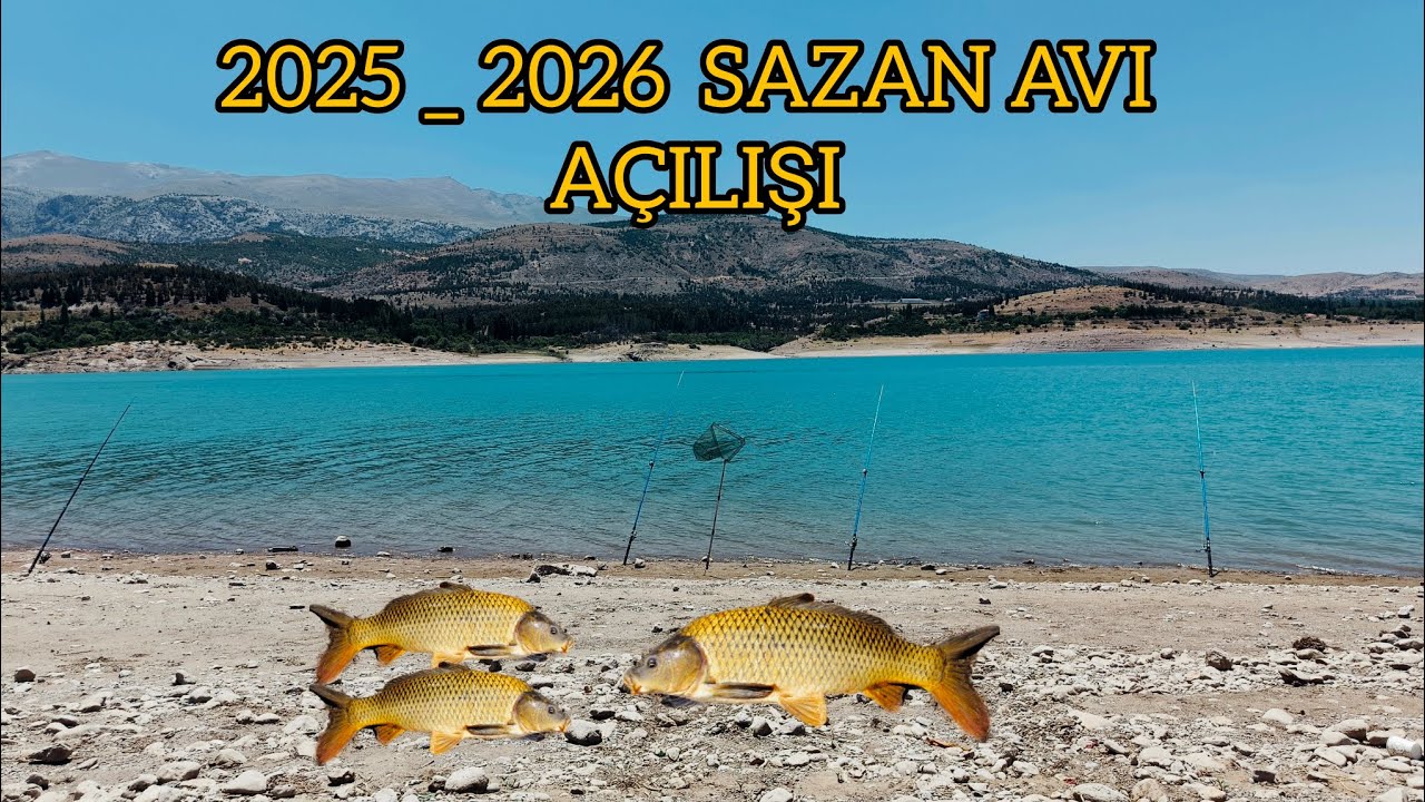 SAZAN AVI AÇILIŞI 2025-2026 İVRİZ BARAJI