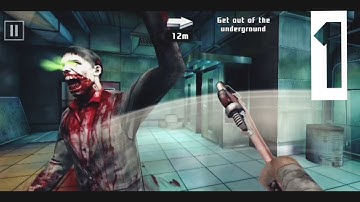 Dead Trigger 2 zombie game FPS shooter gemeplay part-1