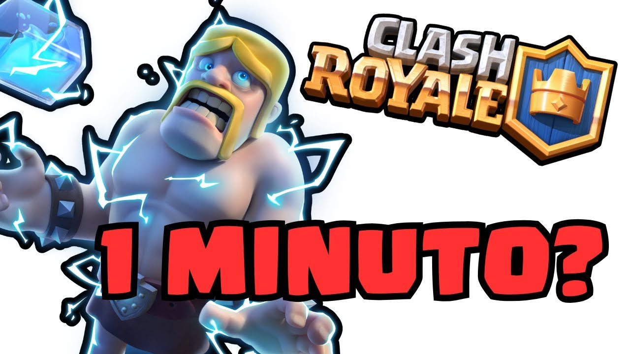 Así es CLASH ROYALE en un MINUTO