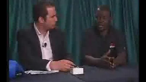 Peter Maniatis interviews Azuma Nelson Part 1 C31 KO Boxing Show Jeff Fenech, Don King, Mike Tyson