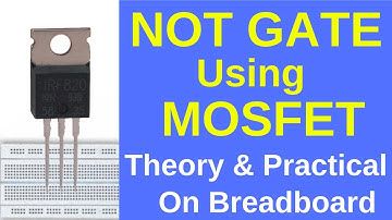Not Gate Using Mosfet