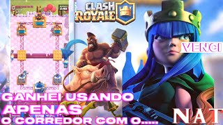 GANHEI USANDO APENAS UM COMBO NO CLASH ROYALE