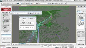 Civil View workflow Demo- 3ds Max Design 2011 - Part3