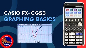 How to do Graphing Basics on the Casio fx-CG50 Graphing Calculator