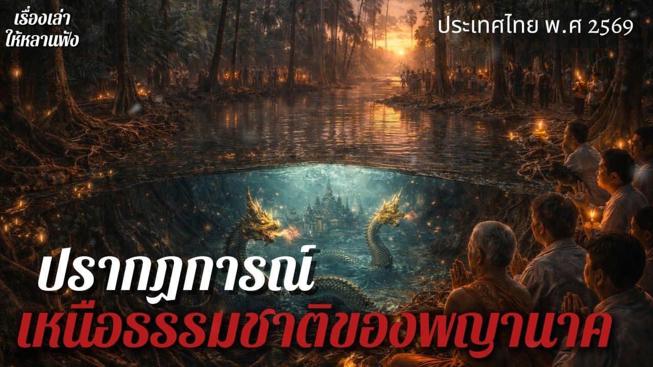 ปรากฏการณ์เหนือธรรมชาติของพญานาค เรื่องเล่าให้หลานฟัง