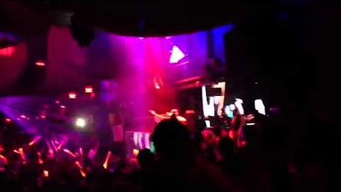 Benny Benassi & chris brown at Marquee Las Vegas