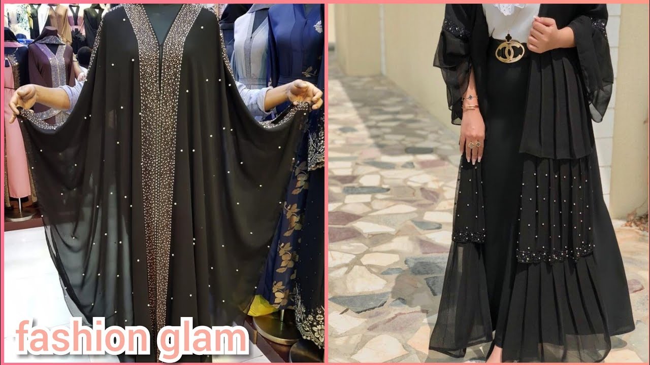 double layer abaya