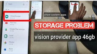 Storage problem fix , Samsung mobile, hidden app 46gb space, problem solved,  android mobiles screenshot 5