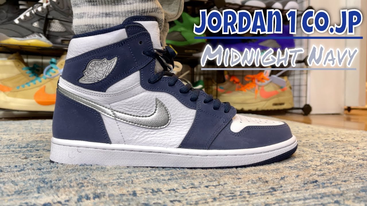 新品 27cm air jordan 1 co.jp navy Jordan 1 Midnight Navy Japan Co.JP Review Most Underrated Jordan 1