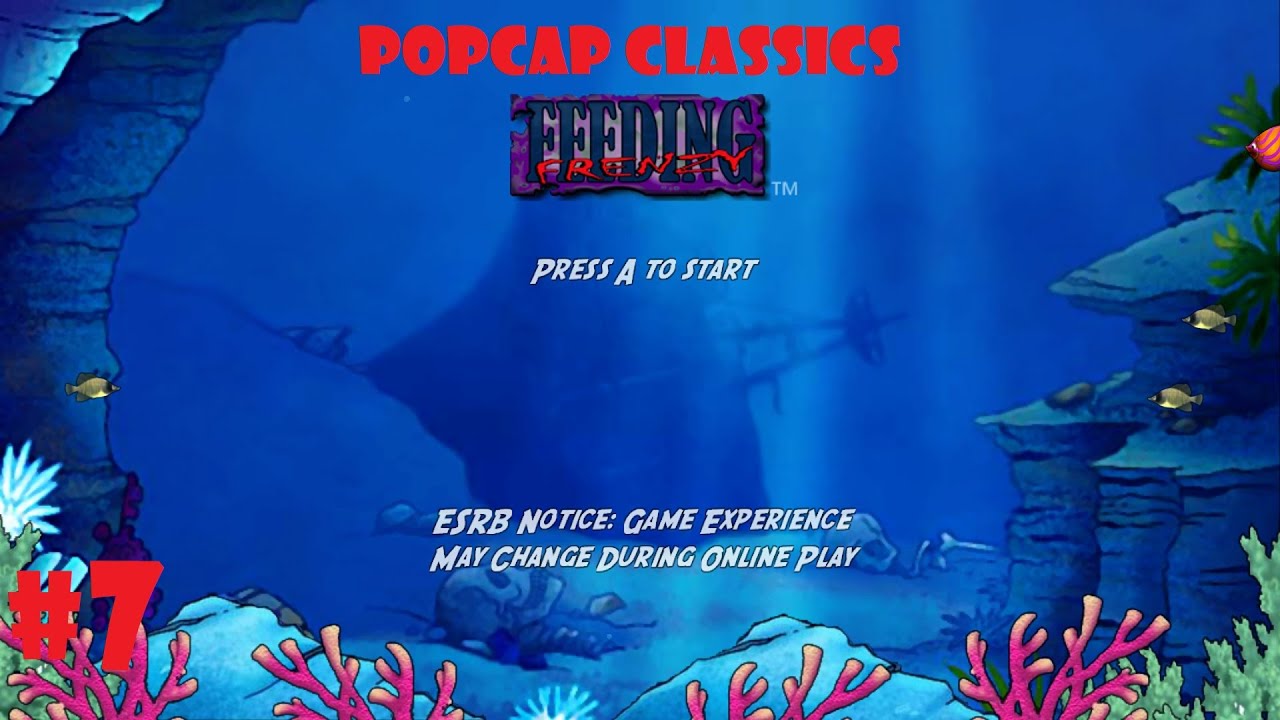 PopCap Classics - Feeding Frenzy -- Largest Food Chain - YouTube