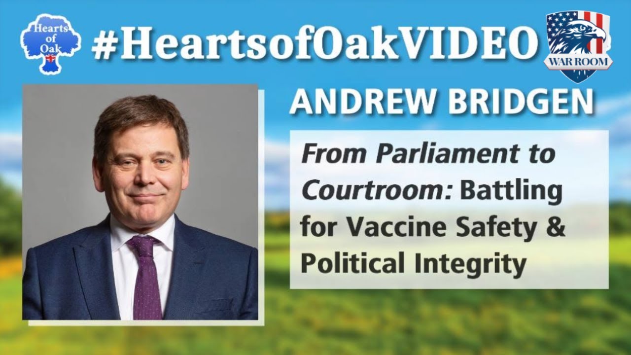 Andrew Bridgen. From Parliament to Courtroom: Battling for Vaccine Safety & Political Integrity