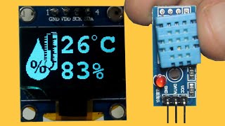 DHT11 Humidity and Temperature sensor tutorial with arduino