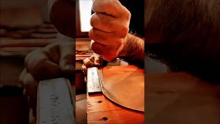 Leather Cutting Work Tool Using Manual Precision Knife #worktool