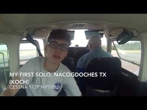 My First Solo! Civil Air Patrol Powered Flight Academy - YouTube