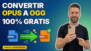 Tutorial en línea gratuito: Convertir formato OPUS a OGG