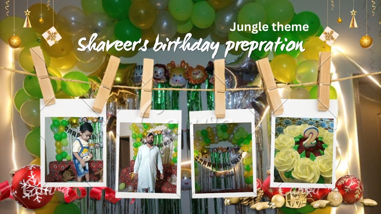 Birthday prepration Shaveer ki birthday ki tyarian Birthday