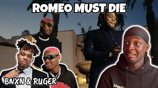 THEY COOL NOW?!😅| Bnxn & Ruger - Romeo Must Die (Official Video) | Nigerian Reaction & Breakdown!