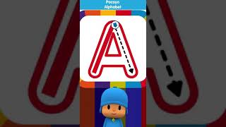 Pocoyo Gaming Abc Letter A Drawing Video Fun Pocoyoc 2021