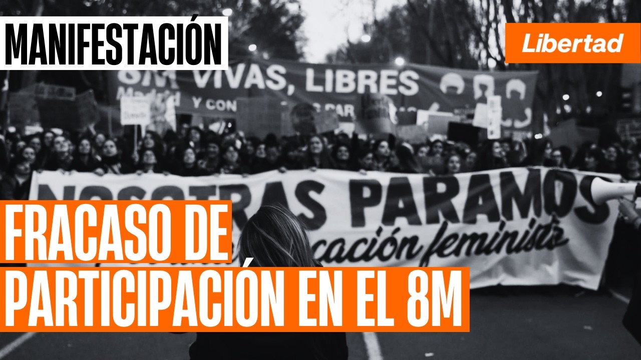 Fracaso de participación en un 8M marcado por la violencia contra periodistas