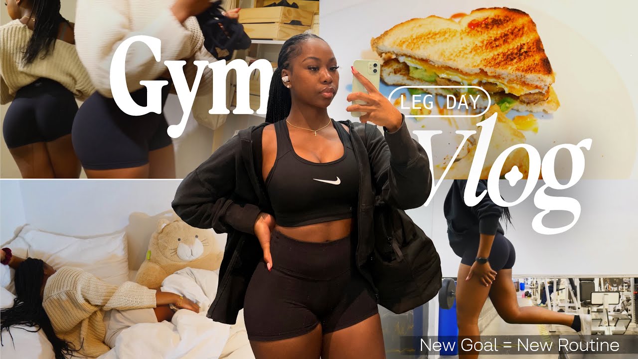 THE PERFECT LEG DAY | gym vlog + thoughts on fitness industry - YouTube