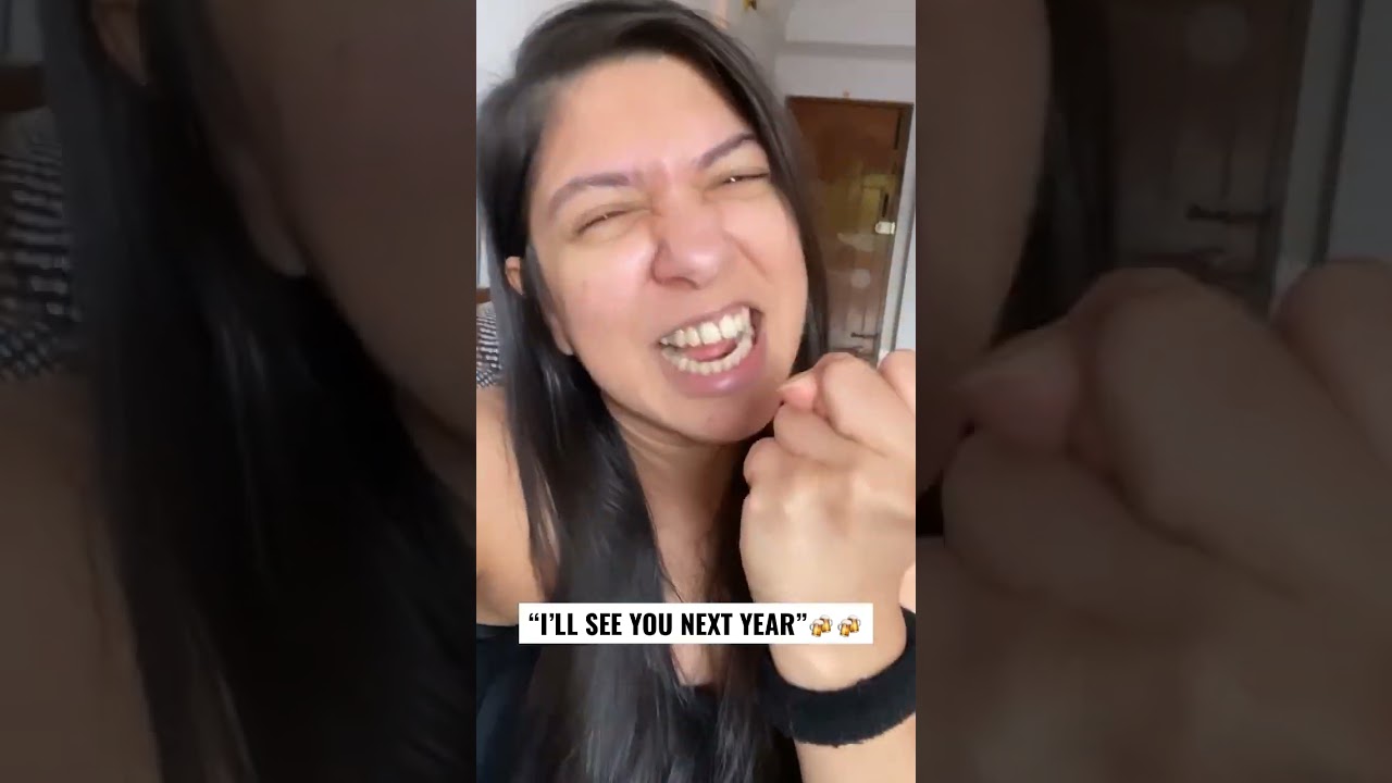 “I’ll see you next year” - koi bhi yeh bole toh yeh bhej dena 😄 #happynewyear #shorts #comedy