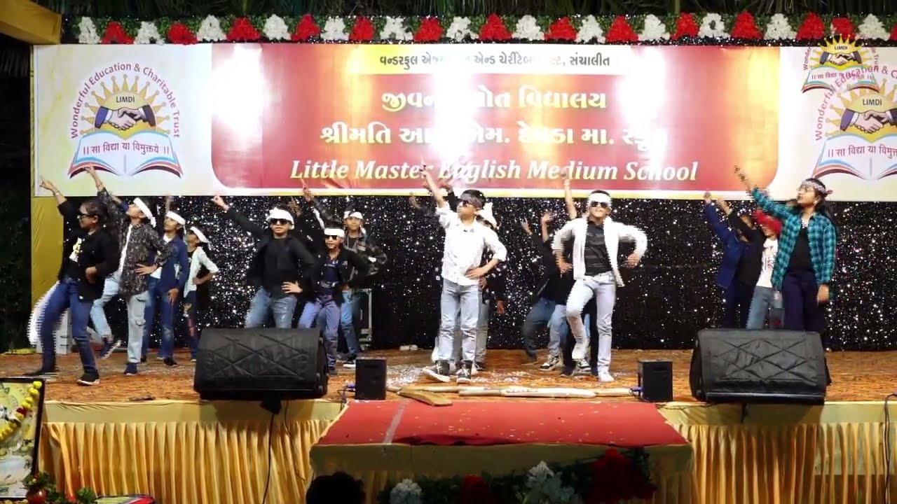 Rocky Bhai Dance | Jivan Jyot Vidhyalaya Limdi | Annual day 2024-25 | Jhoome Jo Pathaan | Bodyguard