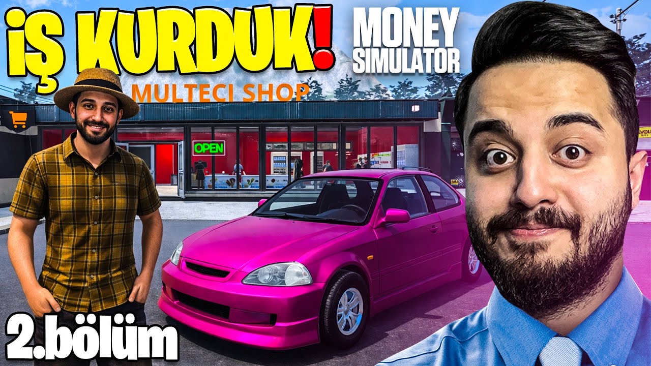 ŞEHİRDE KENDİ DÜKKANIMIZI AÇTIK ve ARABA ALDIK! Mülteci Simülatör #2