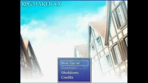 RPG Maker VX Tutorial: Credits Menu Option