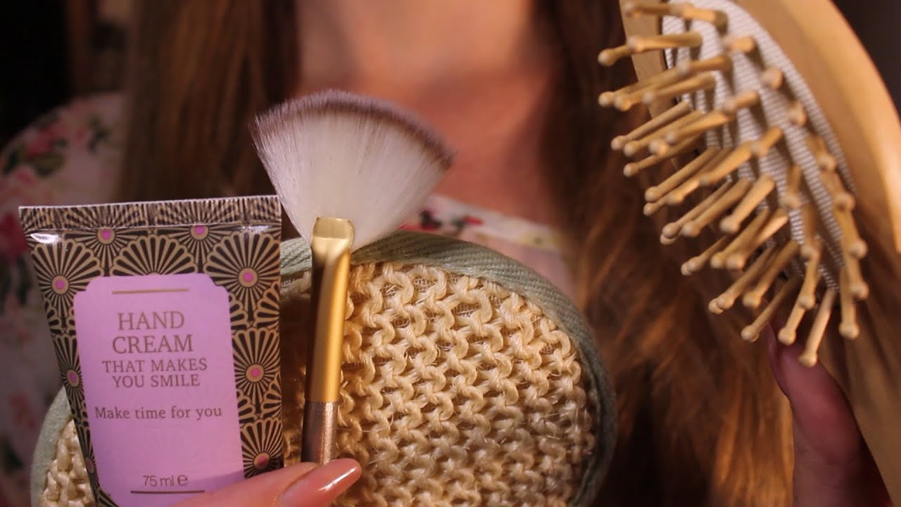 ASMR Pampering You to Sleep 🏵️ Skin and hair care, no talking, layered sounds