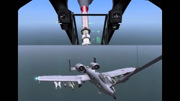 DCS A-10C: Warthog refueling fun!