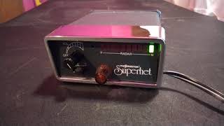 Vintage Fuzzbuster Seperhet X&K Ban Radar Detector