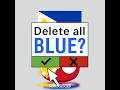 Removing BLUE from Flags #countryballs #evolution #flag #edit