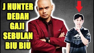 J HUNTER DEDAH GAJI SEBULAN BIUBIU - LEBIH TINGGI DARIPADA SOLOZ ?