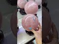 Rose quartz sphere #crystals