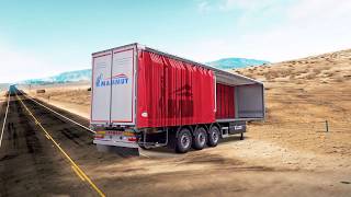 نسل جدید تریلرهای چادری ماموت - Next Generation Of Mammut Curtainsider Trailers