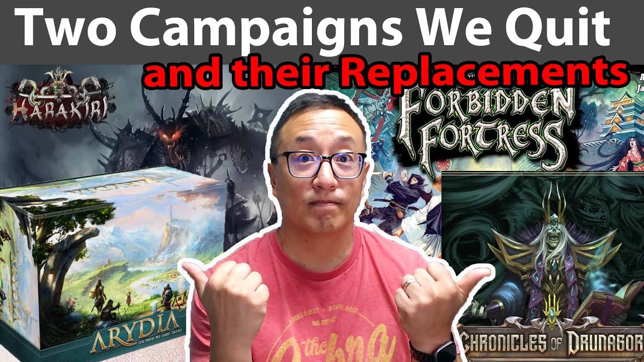 Two Campaigns We Quit and Their Replacements