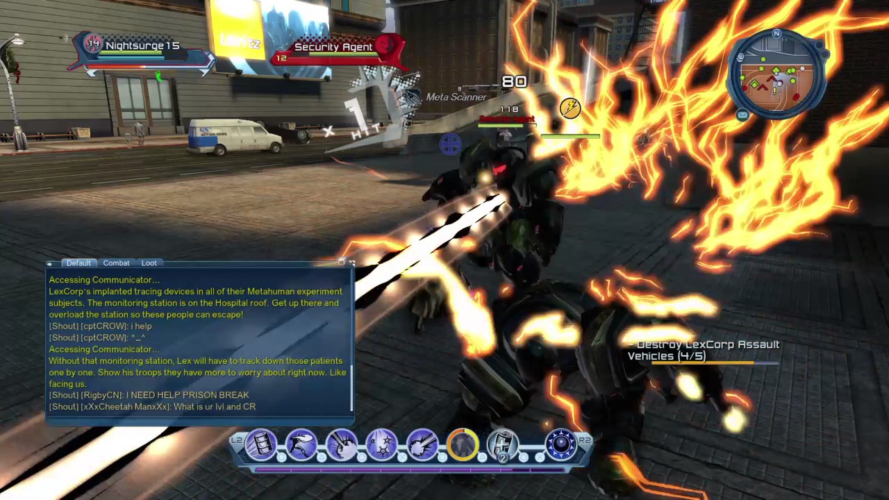DC Universe Online (attack On lexCorp)
