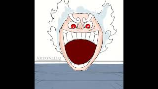 Gear fifth famanimation color #gear5 #luffy #onepieceedit #fananimation #gear5luffy #onepiece
