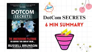 DotCom Secrets by Russell Brunson | Complete Book Summary in 6 Minutes